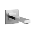 Настенный излив для ванны Gessi Rettangolo с возможностью выбора длины (хром) (20121#031) - миниатюра фото 1