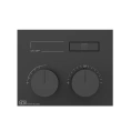 Термостат для душа Gessi Hi-Fi Black XL с внешним источником (63002#299) - миниатюра фото 1