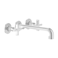 GESSI INCISO — встраиваемый смеситель для раковины на 3 отверстия, хром (58192#031) - миниатюра фото 1
