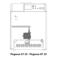 Котёл газовый напольный Ferroli Pegasus 67 2S - миниатюра фото 2
