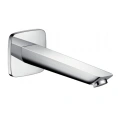 Излив для ванны Hansgrohe Logis настенный, 195 мм, хром (71410000) - миниатюра фото 1