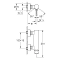 Смеситель для душа Grohe Essence New 33636001: Современный дизайн и эргономика - миниатюра фото 2