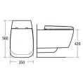 Подвесной унитаз Ideal Standard Ventuno T316501 – современная элегантность и комфорт - миниатюра фото 7