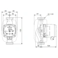 Циркуляционный насос Grundfos ALPHA3 25-80 130 - миниатюра фото 3