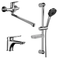 Комплект для ванной Lemark SET LM7302C: элегантность и функциональность - миниатюра фото 1