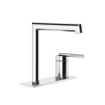 Смеситель для раковины Gessi Ingranaggio без донного клапана с комплектом шлангов (63515#031) - миниатюра фото 1