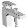 Смеситель для ванны Hansgrohe Vernis Shape Monotrou с переключателем расхода воды (71464000) - миниатюра фото 1