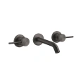 Встраиваемый смеситель GESSI 316 с изливом 146-126 мм, цвет Brushed Black Metal PVD (54092#707) - миниатюра фото 1