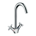 Смеситель для кухни Hansgrohe Logis однорычажный с поворотным изливом в хроме (71285000) - миниатюра фото 1