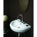Подвесная раковина AZZURRA CHARME 70x51 см, белая, с отверстием под смеситель - миниатюра фото 1