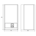 Газовый конденсационный настенный двухконтурный котел Kentatsu Furst Smart Condens 25 - миниатюра фото 2