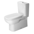Унитаз Duravit D-Code моноблок с отдельным бачком 695x360 мм, универсальный слив, белый (21420900002) - миниатюра фото 1
