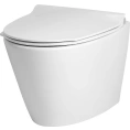 Подвесной унитаз Am.Pm Admire с системой микролифта C101738WH белый - миниатюра фото 1