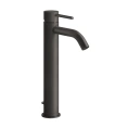 Смеситель GESSI для раковины высокий 305 мм — Brushed Black Metal PVD (54004#707) - миниатюра фото 1