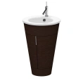 Напольная тумба Duravit Starck 1 600 мм для раковины в цвете Macassar (S1952002424) - миниатюра фото 1