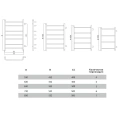 Полотенцесушитель Terminus Стандарт 32/20 П7 50x83 - миниатюра фото 3