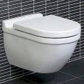 Подвесной унитаз Duravit Starck 3 с технологией Rimless (2225090000) - миниатюра фото 4