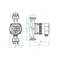 Циркуляционный насос Zota Ring 25/60 S 130 - миниатюра фото 2