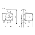 Циркуляционный насос Grundfos UP 20-15 N 150 1x230 50Hz 9H - миниатюра фото 2
