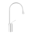 Gessi Goccia Высокий смеситель для раковины на 1 отверстие, белый (33604#279) - миниатюра фото 1