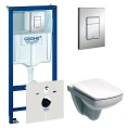 Комплект для установки унитаза: Система инсталляции Grohe Rapid SL + чаша и сиденье IFO Special с микролифтом - миниатюра фото 1