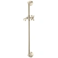 Душевая штанга Nicolazzi Doccia 545 мм с держателем, цвет Polished Nickel (C8071NL) - миниатюра фото 1