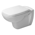 Подвесной унитаз Duravit D-Code с вертикальным смывом 4.5 л (25350900002) - миниатюра фото 1