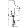 Смеситель для раковины Hansgrohe Talis Select S однорычажный, хром (72042000) - миниатюра фото 2