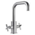 Кухонный смеситель Zorg Inox Levos-D с вращающимся изливом - миниатюра фото 1