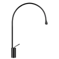 Смеситель для раковины Gessi Goccia высокий на 1 отверстие, черный (33606#299) - миниатюра фото 1