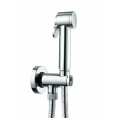 Гигиенический комплект Bossini Paloma: лейка, держатель, шланг 1.25 м, хром (C69001B.030) - миниатюра фото 1