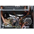Настенный газовый котел MIZUDO MAESTRO GEM M24Т c шиной OpenTherm стеклянная панель голубая - миниатюра фото 7