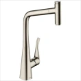 Умный смеситель Hansgrohe Talis Select M51 для кухни с выдвижным душем и системой sBox (73853800) - миниатюра фото 1