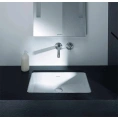 Встраиваемая раковина Duravit Starck 3 490x365 мм, белая, без отверстия под смеситель (305490000) - миниатюра фото 4