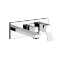 Встраиваемый смеситель Gessi Rettangolo K с изливом и механизмом PUSH (хром) (53136#031) - миниатюра фото 1