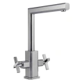 Смеситель Zorg Inox Levos-A для кухни: стиль и надежность из нержавеющей стали - миниатюра фото 1