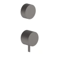 Смеситель для душа Fantini AF/21 встраиваемый на 3 выхода цвет Matt Gun Metal PVD (27 P5 A587B) - миниатюра фото 1