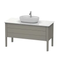 Напольная тумба Duravit Luv с 2 выдвижными ящиками, 743x1388x570 мм, цвет каменно-серый шелковисто-матовый (LU956609292) - миниатюра фото 1