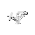 Стильный смеситель для биде GESSI INCISO с донным клапаном, хром (58127#031) - миниатюра фото 1