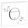 Кнопка смыва унитаза Grohe Nova Cosmopolitan 38847LI0 белая с черным - миниатюра фото 3