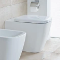 Унитаз приставной Duravit Happy D.2: компактное решение для ванной комнаты (2159090000) - миниатюра фото 3