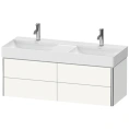 Тумба подвесная Duravit XSquare White High Gloss, 4 ящика, 397x1184x460 мм (XS416402222) - миниатюра фото 1