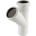 Тройник канализационный Raupiano Plus 50/50х45° REHAU (РЕХАУ - 11212341001) - миниатюра фото 3