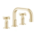 Смеситель для раковины GESSI INCISO золотой с высоким изливом (58112#246) - миниатюра фото 1