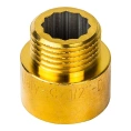 Удлинитель STOUT латунный 1/2 x 15 - миниатюра фото 1