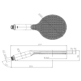 Ручной душ BOSSINI APICE 140 мм хром (B00900.030) - миниатюра фото 2