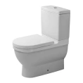 Унитаз Duravit Starck 3 моноблок приставной 655x360 мм, белый (128090000) - миниатюра фото 1