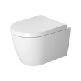 Унитаз подвесной Duravit ME BY STARCK с технологией Rimless, цвет белый матовый (2530092600) - миниатюра фото 1