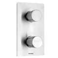 Смеситель для душа Bossini Inox встраиваемый с девиатором на 5 режимов, глянцевая сталь (INZ042.030) - миниатюра фото 1