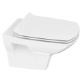 Подвесной унитаз Cersanit Carina New Clean On Slim Lift - миниатюра фото 1